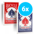 Bicycle Rider Back 807 6-pack